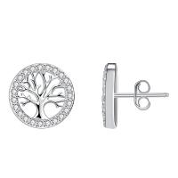 Pendientes Árbol de la Vida para Mujer Plata de Ley 925 Pendientes con Caja de Regalo Joyas Regalo para Esposa Madre Hija - details 5