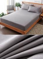 Sábana Ajustable de Algodón con Tirantes Elásticos Fundas de Matráz de Cama de Un Solo, Doble, Rey, Colchón 140/160/200cm - details 0