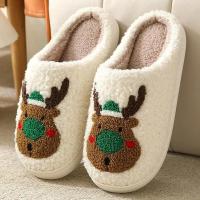 rtoon Elk Slippers Zapatos de interior ligeros para hombres y mujeres - details 8
