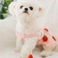 Vestido De Verano Para Perro Con Estampado De Fresa Y Piña Vestido Dulce Para Gato Chihuahua Yorkie Ropa De Mascota Summertop Pet Supplies - details 7