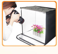 Estudio Fotográfico LED Portátil 40x40cm, 3 Fondos, Iluminación Profesional Ajustable 5600K, Diffusor Suave, Trípode Blanco/Negro - details 9