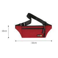Paquete de cintura ultraligero de moda multifunción Unisex bolsa de gimnasio viaje Mini cinturón bolsa Unisex - details 0