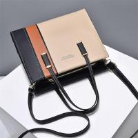 Bolso con asa superior y correa ajustable para mujer, bolso bandolera grande, - details 8