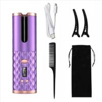 Rizador de pelo automático inalámbrico con USB, rizador automático sedoso, calentamiento rápido, portátil - details 4