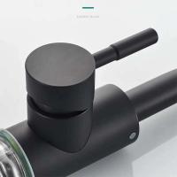 Grifo de lavabo de acero inoxidable 304, mezclador de lavado en frío y caliente, grúa con rotación de 360 ​​grados, grifos de fregadero, grifo de Palanca única para Baño - details 4