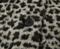 TRAFZA-Conjunto elegante de 2 piezas para mujer, chaqueta ajustada con cuello redondo y manga larga, con estampado y cremallera, minifalda de cintura alta - details 6