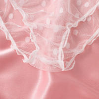 Conjunto de dos piezas Sexy erótico negro transparente con hombros rectos transparentes Babydolls sin entrepierna conjunto de ropa interior - details 8