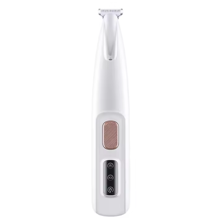 Recortador de patas de perro con luz LED, recortador eléctrico de patas para perros, recargable por USB de poco ruido, resistente al agua, afeitadora de pelo para mascotas para perros y gatos - 1