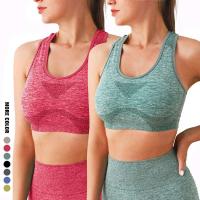 Conjunto de Workout sin Costuras para Mujer Sport Bra de Cintura Alta, Shorts de Yoga, Leggings de Moda de Gimnasio - details 2