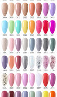 Parkson-esmalte de uñas en Gel para manicura, barniz semipermanente para capa superior, UV, LED, serie naranja, 12ml - details 3
