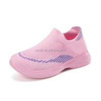 Nuevos y cómodos calcetines de punto ultraligeros de tamaño completo para caminar para bebé 27-38, zapatos deportivos antideslizantes, precio bajo - details 2