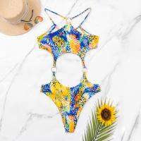 Conjunto de Bikini de Estampado de Leopardo con Tirantes Estilo de Cuerpo Ajustado - details 6
