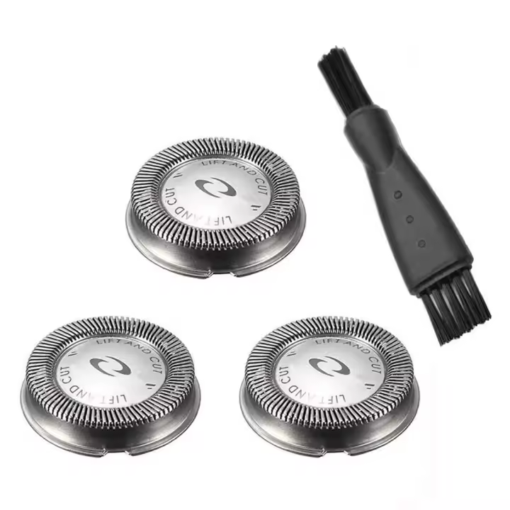 Cabeza de Afeitadora de Reemplazo de Plástico y Metal 3 Piezas para Afeitadoras HQ3 HQ4 HQ55 HQ56 HQ6900 HQ6868 HQ5812 HQ6874 Accesorios Decorativos Ligeros - 1