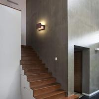 Lámpara LED de Pared de 24W para Exterior Interior IP65, Luz de Pared Ajustable, Moderno Apliques de Pared Aluminio para Entrada Jardines Pasillo Sala, Blanco Cálido 2700K-3000K, Bronce - details 6
