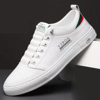 Zapatos Casuales para Hombres Transpirables, Suela Suave, Estilo Versátil con Cordones - details 3
