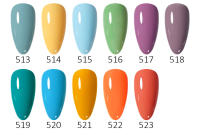 Esmalte de Uñas Semi-transparente Clou Beaute en Gel Jelly Pink Nude Amber Para Manicura Permanente Translucente Todo para Uñas - details 3