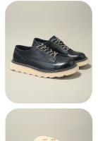 Nuevos zapatos de cuero para hombre, de cuero genuino de alta gama, zapatos de cuero vacuno puro con suela blanda - details 6