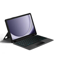 Funda con Teclado inalámbrico para tableta Samsung Galaxy Tab A9 Plus, 11 ", X210, Trackpad retroiluminado, cubierta dividida - details 1