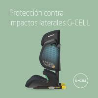 Coche Respaldo Alto, 3,5 - 12 años, 100 - 150 cm, Silla Coche ISOFIX, Protección Impactos Laterales G-CELL, Altura Ajustable, Abrochado Rápido y Fácil, Gris Básico - details 2