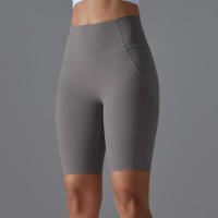 Pantalones cortos de gimnasio de secado rápido con bolsillos para entrenamiento y yoga - details 22