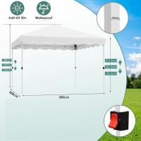 Tenta de Gazebo Instantánea de 3x3M Tu Refugio al Aire Libre Plegable con Bolsa y Sandbags - details 30