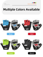 Guantes cortos antideslizantes para bicicleta, manoplas de Gel sin dedos con tira reflectante, deportes de verano, ciclismo - details 3