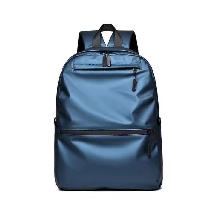 Mochila para Computadora Portátil de 14 Pulgadas - Mochila Escolar Duradera para Viajes de Negocios - Bolsa para Computadora - Color Azul - 1