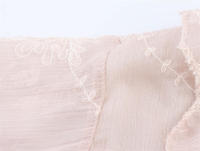 OUWU-2025, Nuevo Verano Elegante Rosa Manga Corta Camisa con Cuello en V - details 6
