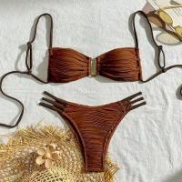 Nuevo bikini sexy 2025, traje de baño de tres piezas de playa push-pull para mujer, conjunto de bikini brasileño, traje de baño para piscina - details 1