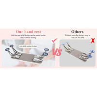 Cojín de brazo grande, tecnología de cuero de microfibra, almohada para reposamanos, herramienta para uñas de los pies, accesorios de decoración desmontables para uñas - details 2