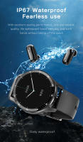 Reloj inteligente con pantalla completamente táctil de 1,32 pulgadas y auriculares Bluetooth TWS 2 en 1 - details 23