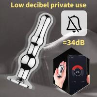 Leten Vibrador de Metal con Control Remoto Inalámbrico Vibradores Dilatador Anal para Hombres Adultos Coqueteo Masturbación Adultos. - details 8