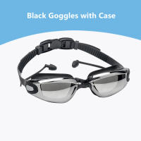 Gafas de Natación para Hombres y Mujeres Protección Anti-enjuague UV Impermeables Silicona Ajustable Ideales para Adultos Diving Glasses - details 13