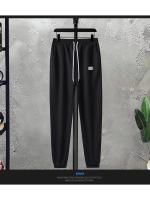 Conjunto de camiseta y pantalones cortos informales para hombre, chándal de Color liso, tres piezas holgadas de verano, talla 3XL - details 24