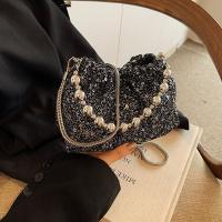 Lentejuelas bolso femenino 2025 nuevo, de moda cientos de cadena crossbody bolsa, mano fuera pequeño bolso de mano - details 6