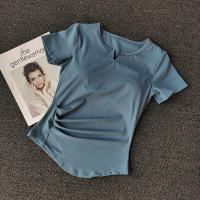 Camiseta Deportiva de Manga Corta Camiseta de Entrenamiento Ajustada con Almohadillas - details 6