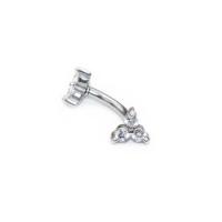 Anillo de acero quirúrgico para mujer, piercing para el cartílago, barra para el labio, tragus helix, joyería para el cuerpo, 16g, 1 unidad - details 25