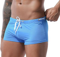 Bañador de Secado rápido para Hombre, Pantalones Cortos de natación, boxadores, Calzoncillos, boxeros ligeros, Playa, Surf - details 6