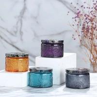 Portavelas de aromaterapia Emed de 100ml, tarro de almacenamiento de vidrio con tapa, botella vacía de fragancia para sala de estar - details 0