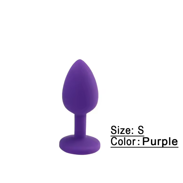 Tapón Anal de silicona Unisex, tapón sexual de 3 tamaños diferentes, productos para adultos, entrenador Anal para parejas, Juguetes sexuales - 1