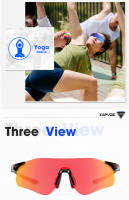 Kapvoe-gafas de sol deportivas para hombre, lentes fotocromáticas para ciclismo de montaña, polarizadas, UV400 - details 14