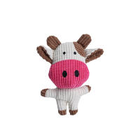 Juguete Dental de peluche para masticar para perros, varios estilos, vaca, conejo, lechón, masticadores agresivos, gran raza - details 4