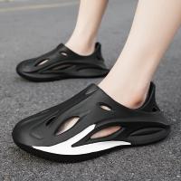 Sandalias de Hombre Antideslizantes y Resistentes al Desgaste Zapatillas de Moda de Verano para la Playa con Tacón Grande - details 20