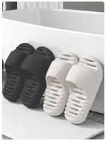 Zapatillas de baño antideslizantes para mujer, zapatillas de ducha con fugas de agua, secado rápido, novedad de verano - details 11