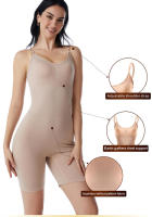 Traje de Compresión Sin Costuras Moldeador de Glúteos para Mujeres Monos Completo con Ojo Abierto - details 13