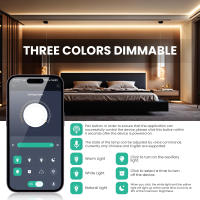 GAHADA Tira LED de Alta Densidad Suministro de Potencia Regulable con Bluetooth 576LEDs/m - details 2