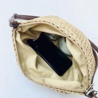 Bolso de hombro tejido cruzado de moda para mujer - details 13