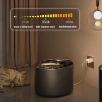 Fuente de agua automática con luz LED para mascotas, alimentador de agua potable Ultra silencioso, USB, eléctrico, silencioso, 3L - details 2