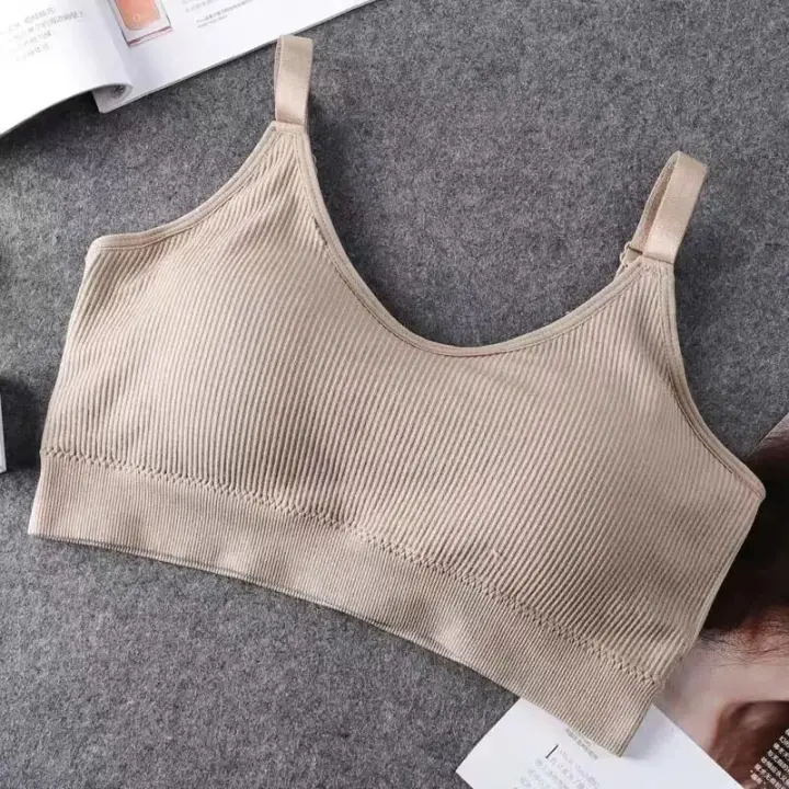 Sujetador sin costuras de copa completa para mujer, Bralette transpirable sin aros, cómodo para dormir, correr, Fitness, Top deportivo de alta calidad - 1