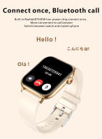 North Edge qx9 Health Check SMART Watch presión arterial, oxígeno en sangre, frecuencia cardíaca temperatura menstrual Bluetooth llamada SOS Weather Forecast Men Watch Women 's Watch compatible con Ios Android - details 2